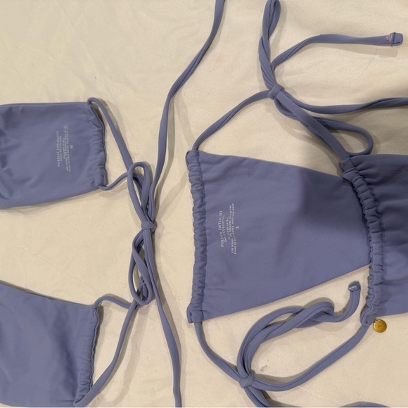Blue Triangle Bikini Set - Picture 2 of 2